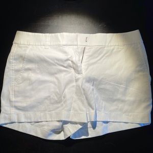 White J Crew shorts